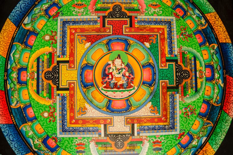 thangka budda monastero buddista tangboche khumbu himal